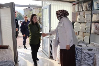 Kaymakam Demirer, Kilimli esnafını dinledi