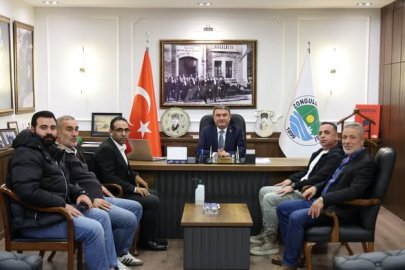 Şoförlerin sorunları Başkan Erdem'e iletildi!