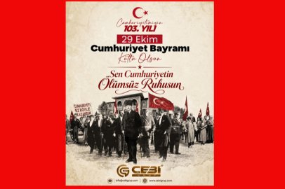 Çebi Grup: 29 Ekim Cumhuriyet Bayramı Kutlu Olsun!
