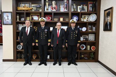 TCG DOĞANAY KOMUTANLARINDAN KDZ. EREĞLİ BELEDİYESİ’NE ZİYARET