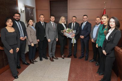 Zonguldak Barosu’nun yeni yönetiminden Vali Hacıbektaşoğlu’na ziyaret