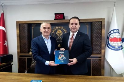 Uygar Keskin’den Eğitim-Bir-Sen’e Anlamlı Ziyaret!